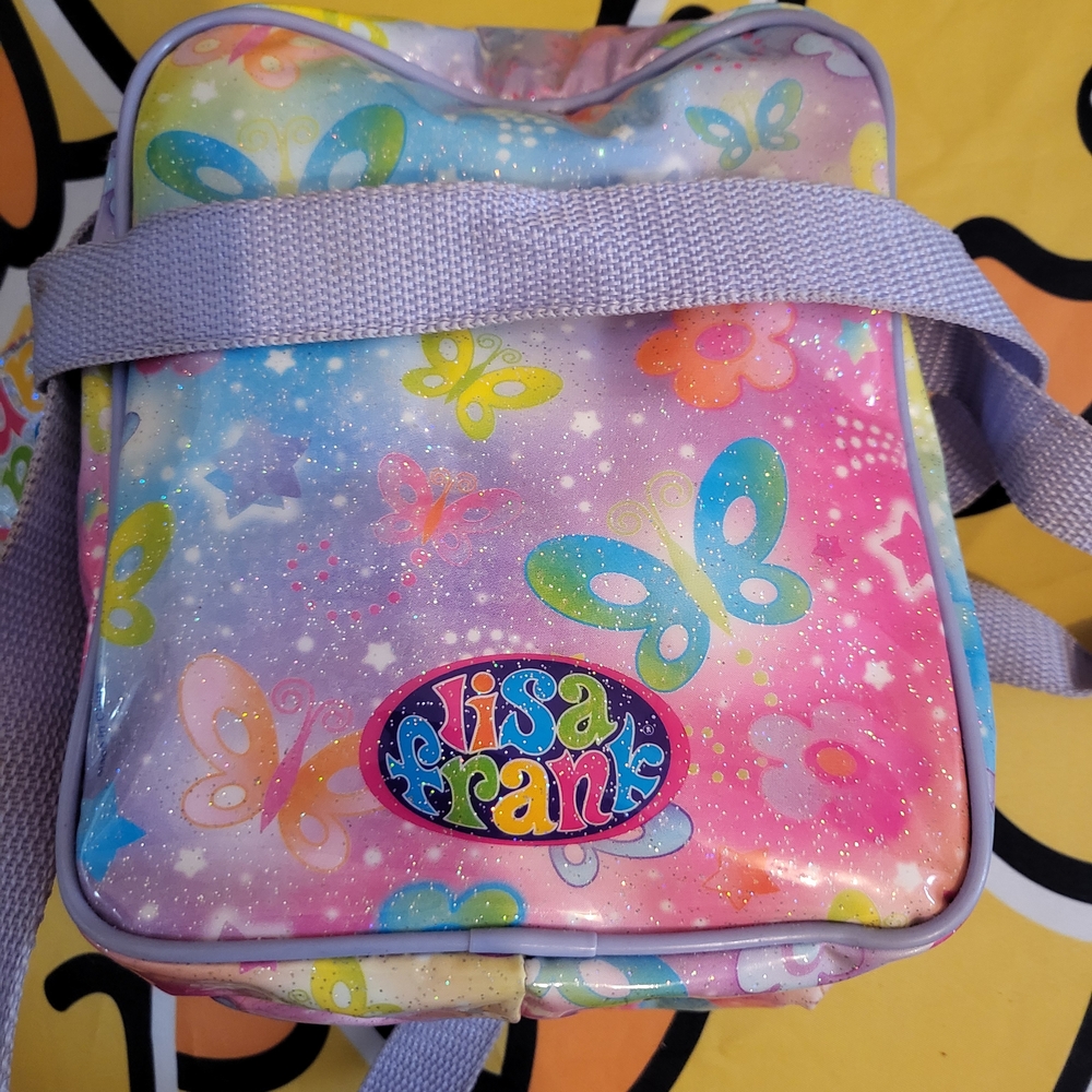 Colorful Angel Y2k 90s Lisa Frank Nostalgia Lunch Box Purse for Kids With Tag - Picture 5 of 7